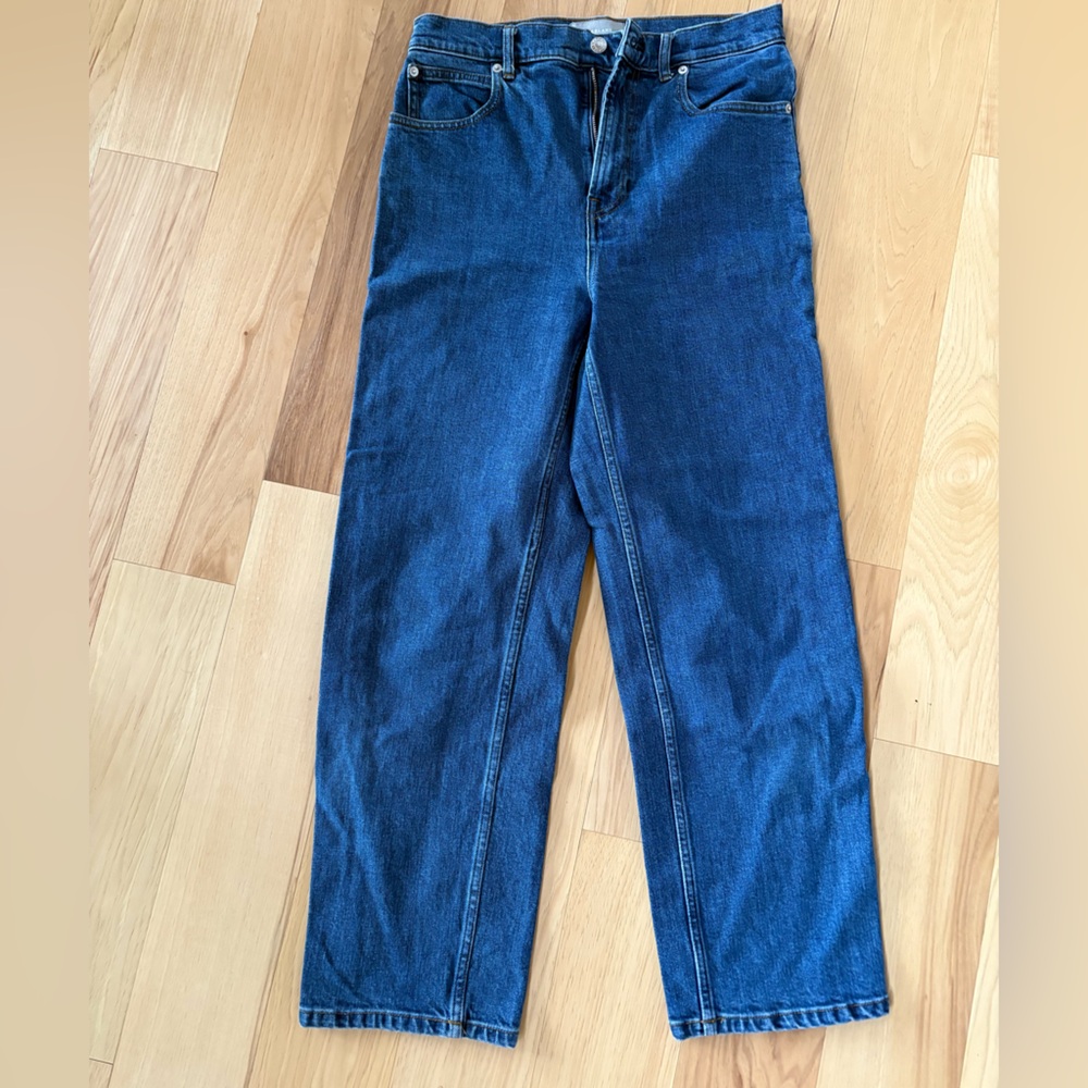 Everlane Deep Blue Way High Jeans